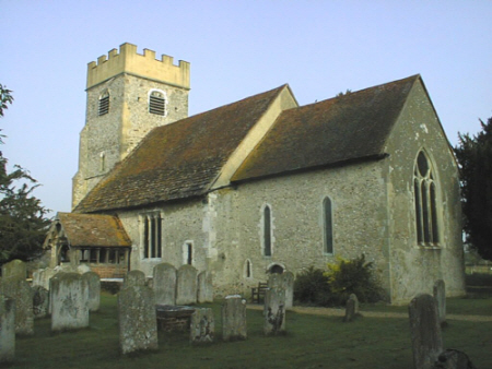 St Mary's church at dawn