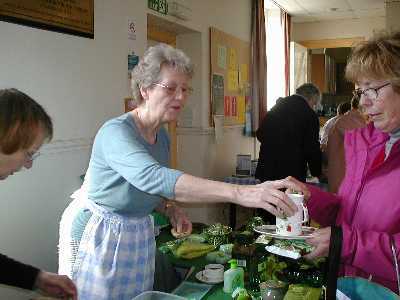 Yellow themed tombola